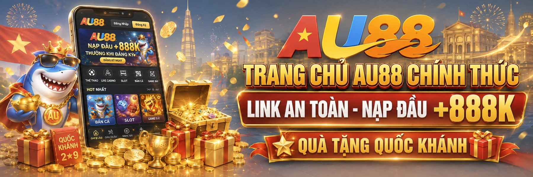 Trang chủ AU88 chính thức - link an toàn và ưu đãi nạp đầu +888K